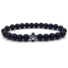 Load image into Gallery viewer, Men Cross Bracelet
