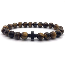 Load image into Gallery viewer, Men Cross Bracelet