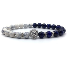 Load image into Gallery viewer, Lion Head Silver Bracelets
